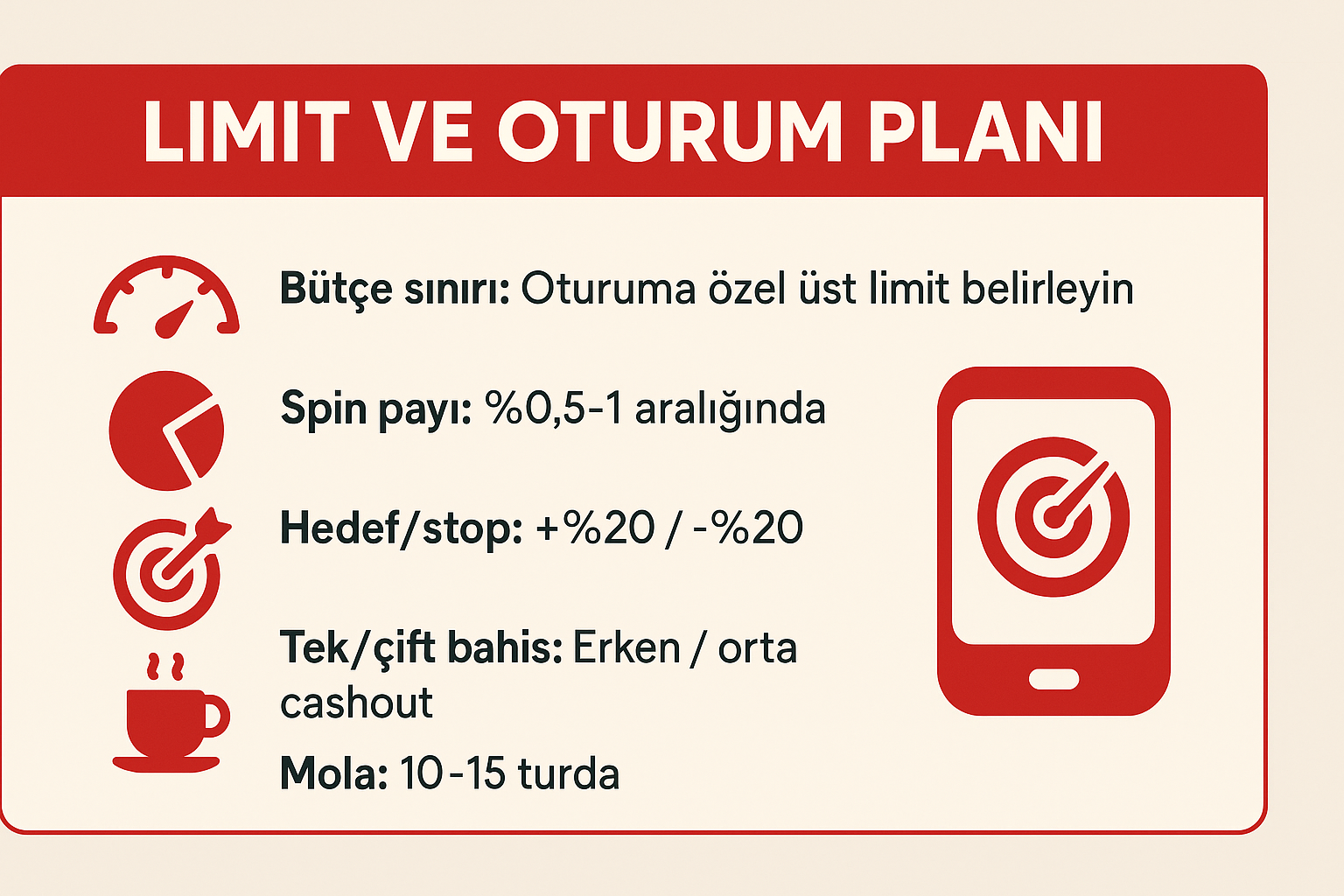 Aviator cashout strateji örnekleri ve oturum limiti