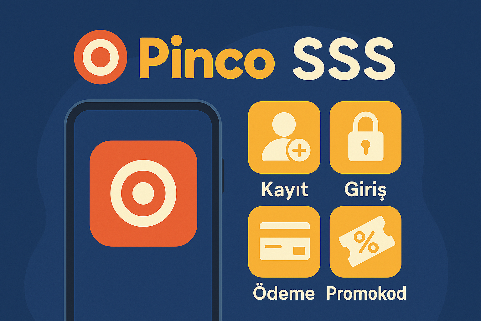 Pinco SSS — kayıt, giriş, ödeme ve promokod rehberi